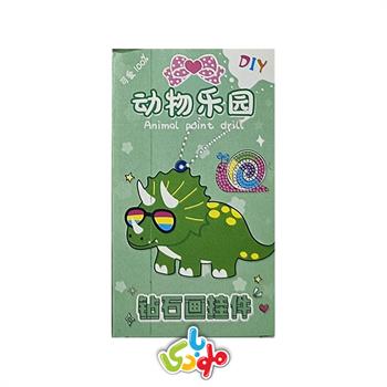 کاردستی الماسی حیوانات کارتونی