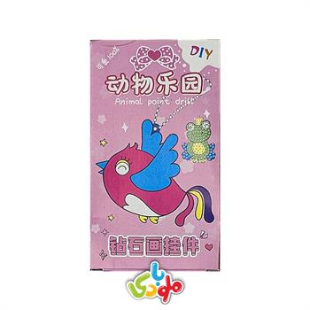 کاردستی الماسی حیوانات کارتونی