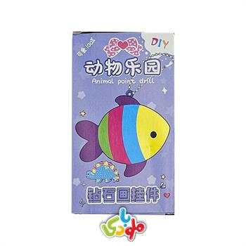 کاردستی الماسی حیوانات کارتونی